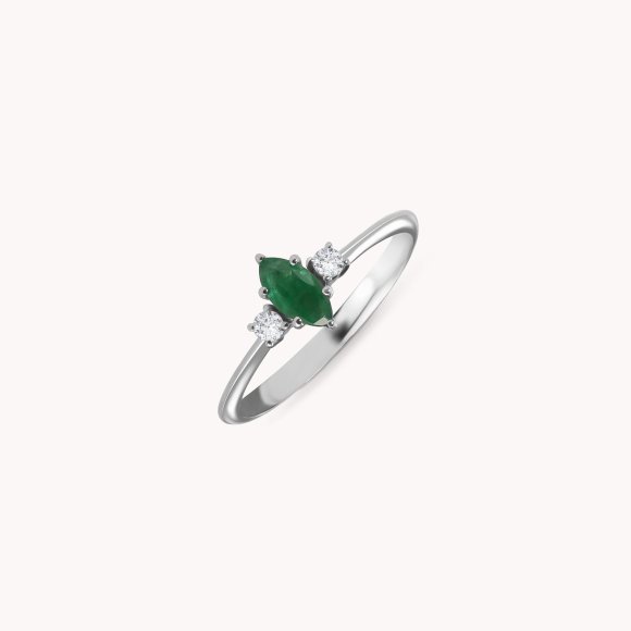 Dijamantni prsten Dark Green