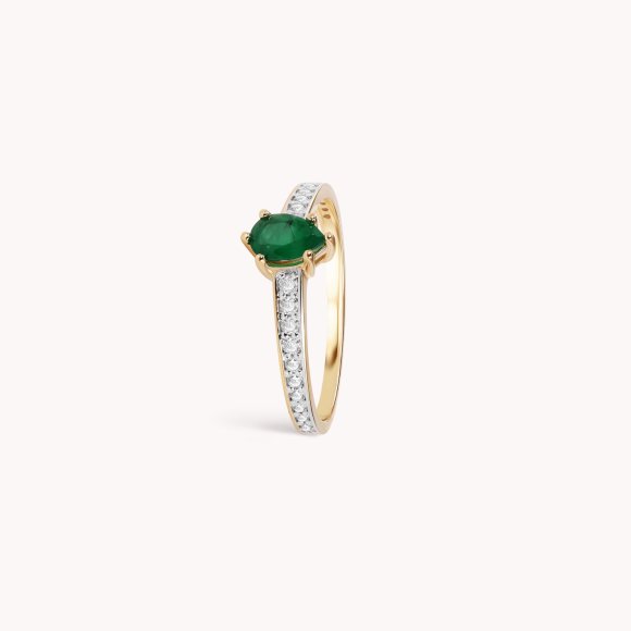 Dijamantni prsten Forest Green
