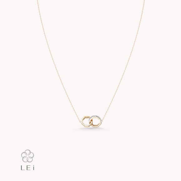 Octagon Diamond Necklace