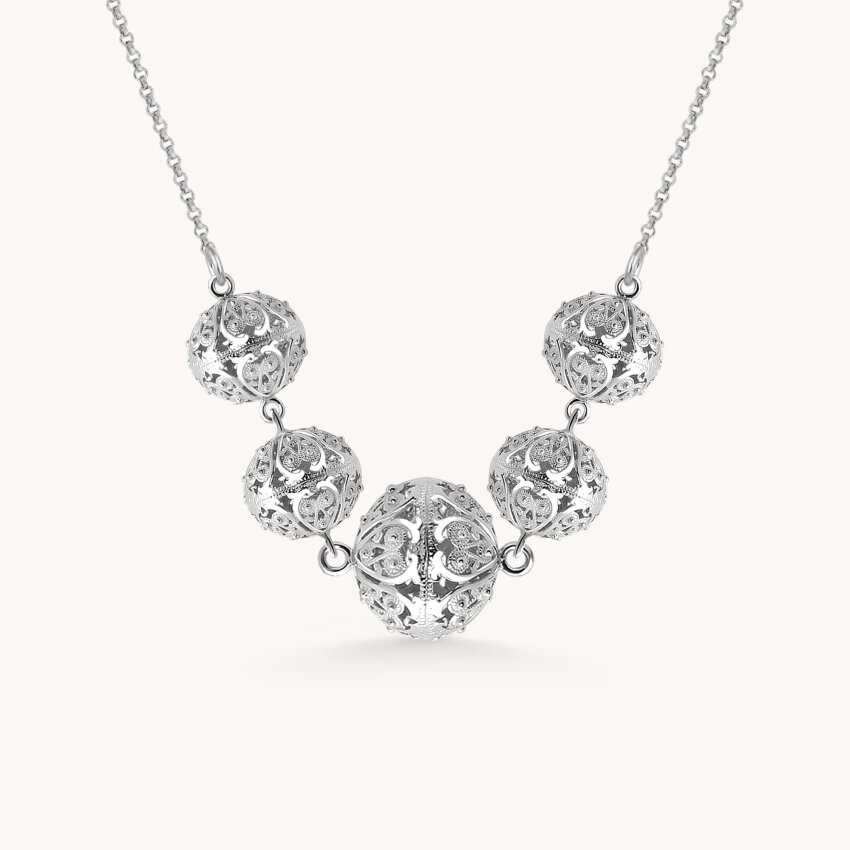 Srebrna ogrlica Šibenski Botuni