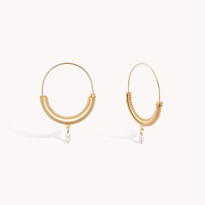 Zlatne naušnice Konavoke Medium