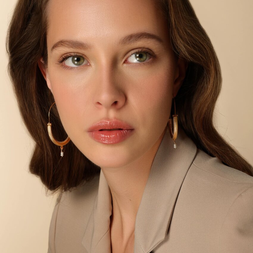 Zlatne naušnice Konavoke Large