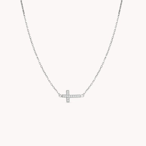 Zlatna ogrlica Cross