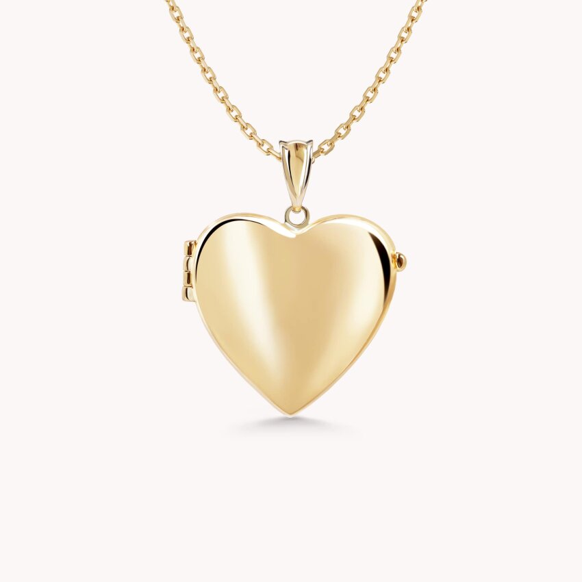 Zlatni privjesak Heart Locket