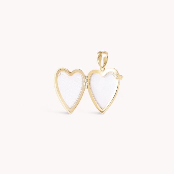 Zlatni privjesak Heart Locket