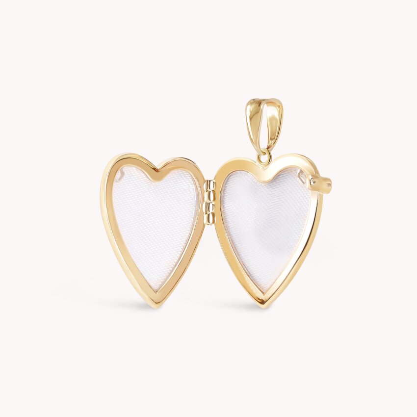 Zlatni privjesak Heart Locket