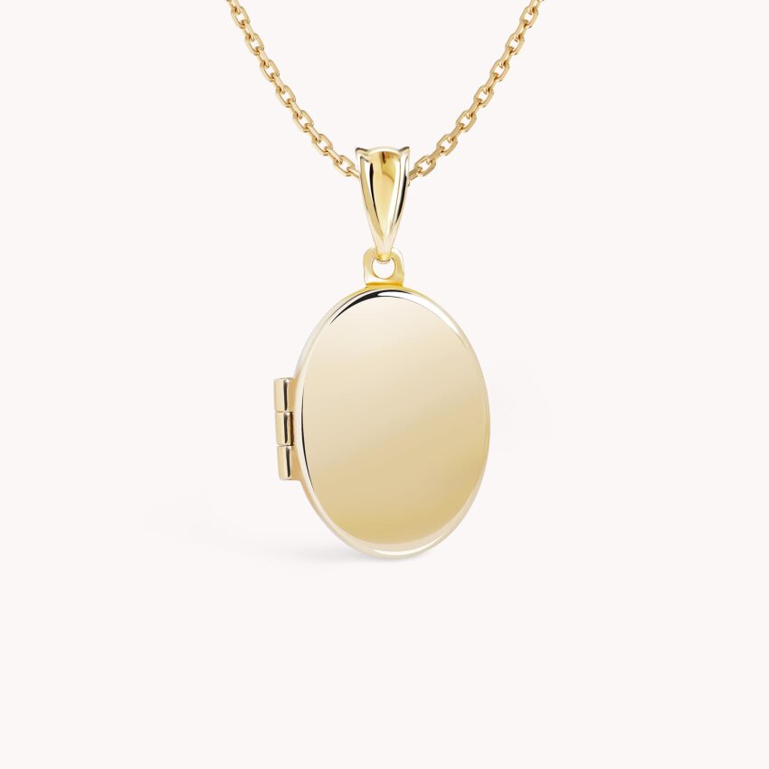 Zlatni privjesak Simple Locket