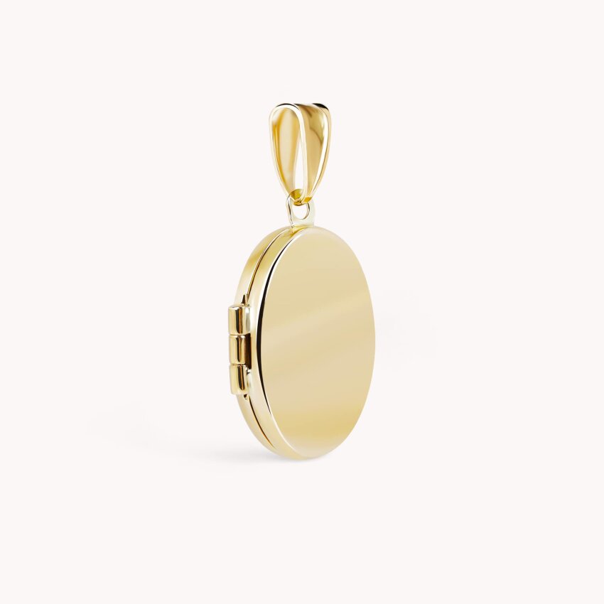 Zlatni privjesak Simple Locket
