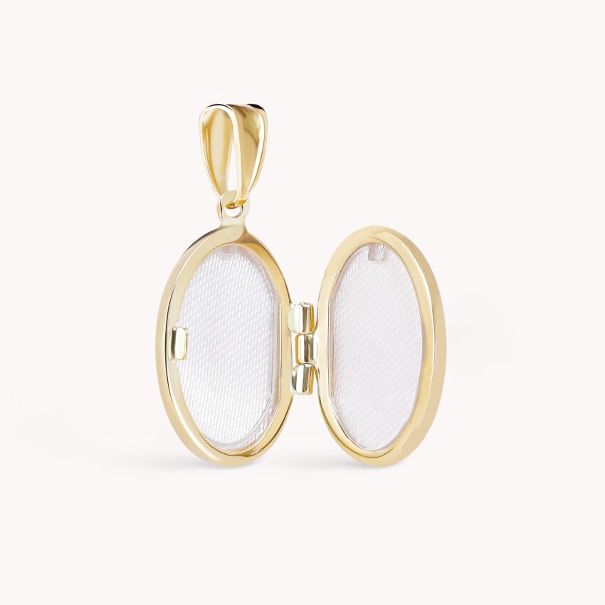 Zlatni privjesak Simple Locket