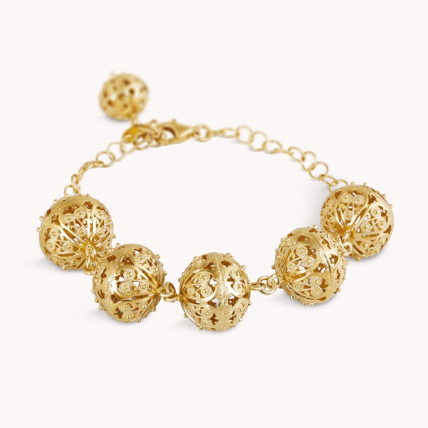 Srebrna narukvica Šibenski Botuni Medium