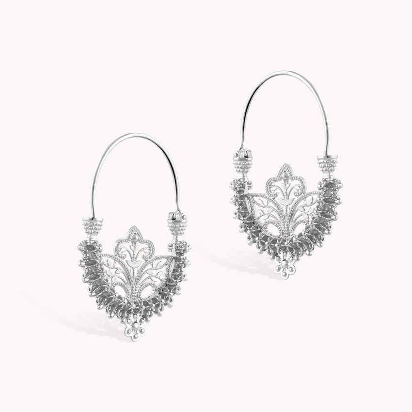 Srebrne naušnice Rećine