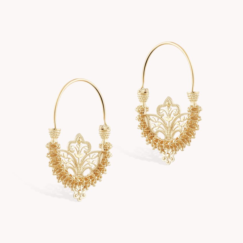 Srebrne naušnice Rećine