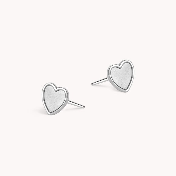 Zlatne naušnice Heart