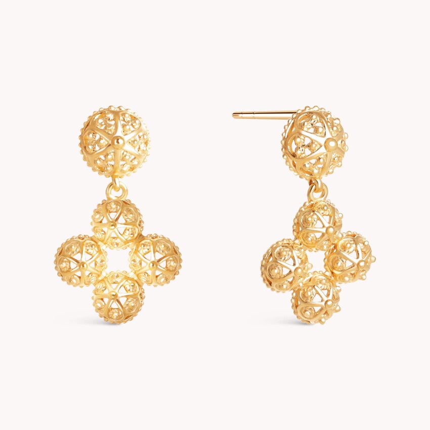 Srebrne naušnice Šibenski Botuni