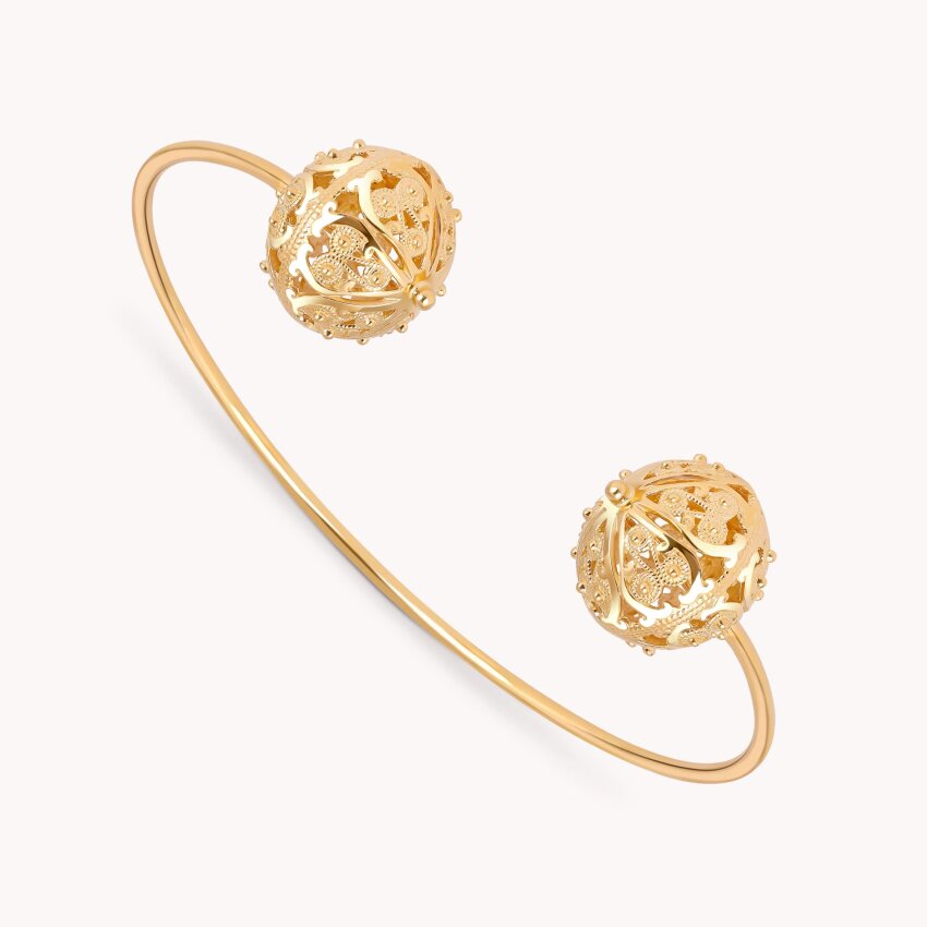 Srebrna narukvica Šibenski Botuni Large