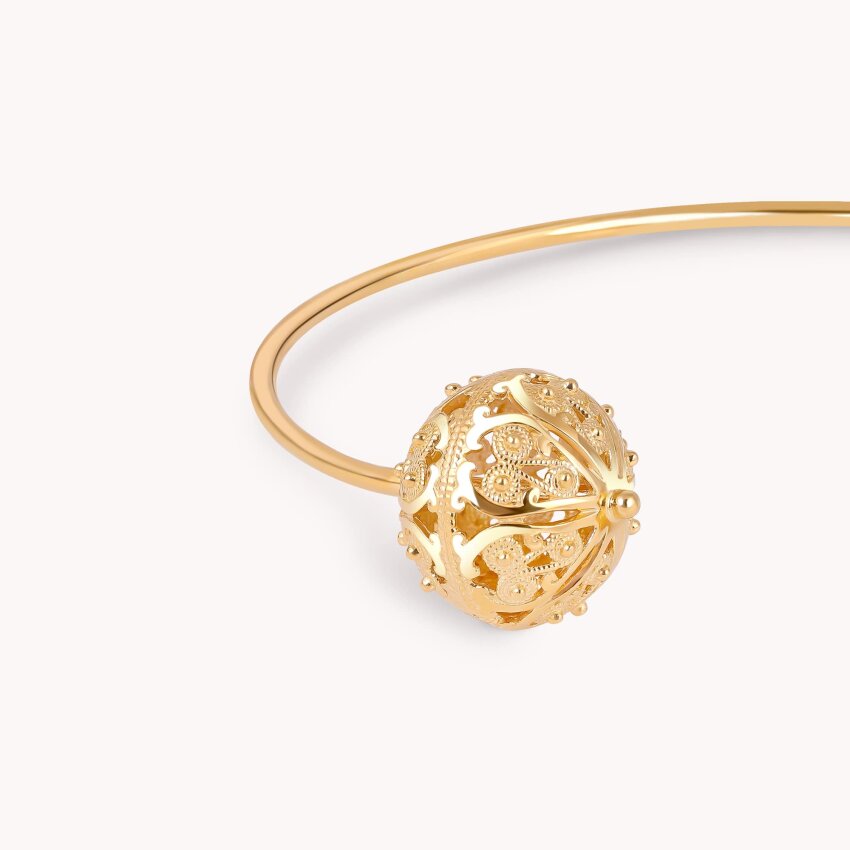 Srebrna narukvica Šibenski Botuni Large