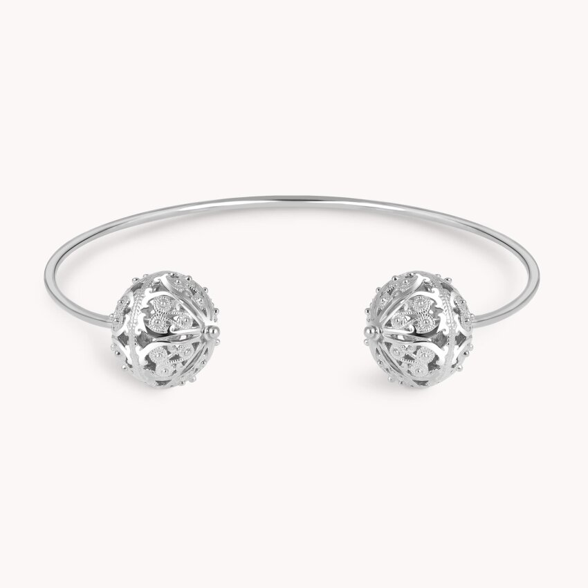 Srebrna narukvica Šibenski Botuni Large