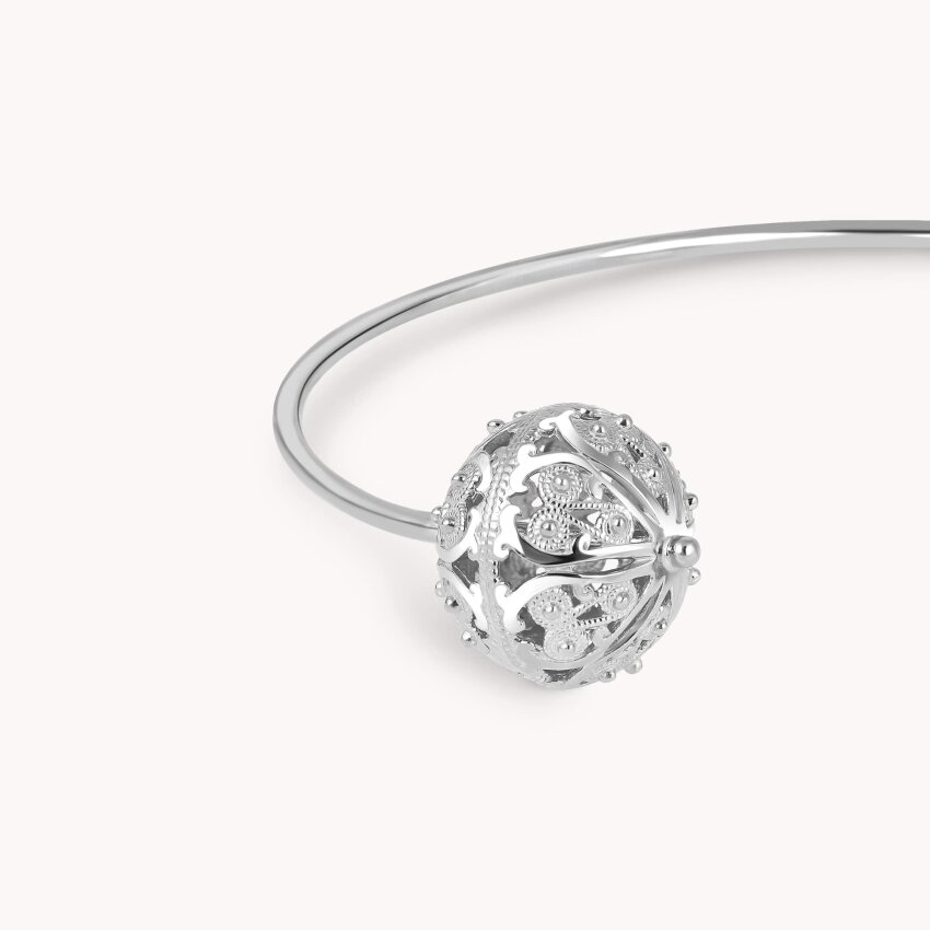 Srebrna narukvica Šibenski Botuni Large