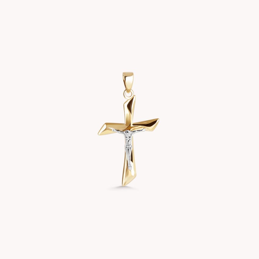 Zlatni privjesak Cross