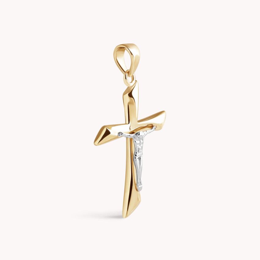 Zlatni privjesak Cross