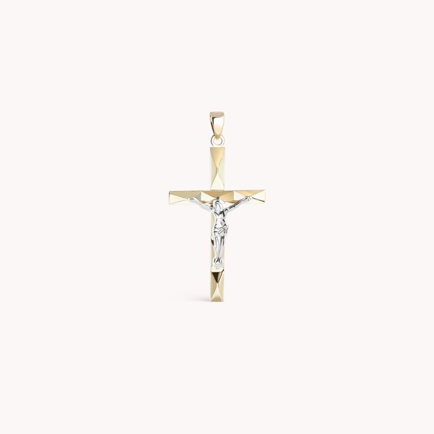 Zlatni privjesak Cross