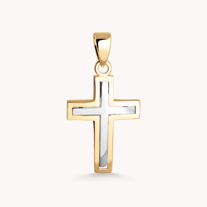 Zlatni privjesak Cross