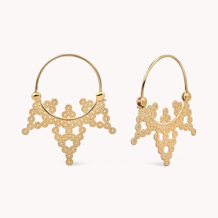 Zlatne naušnice Visočanke