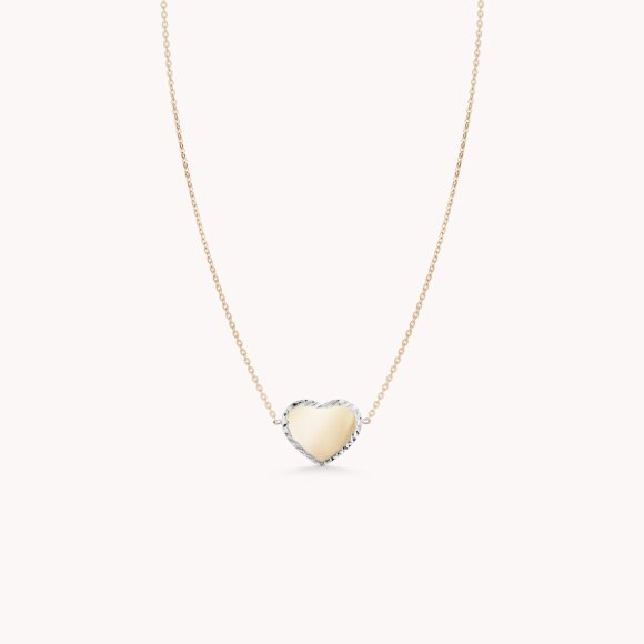 Zlatna ogrlica Tender Heart