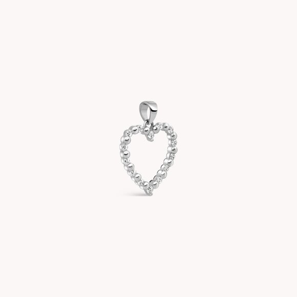 Zlatni privjesak Sparkling Heart