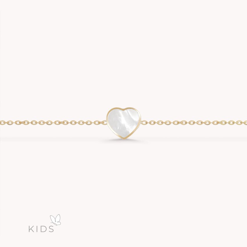 Zlatna narukvica Happy Heart