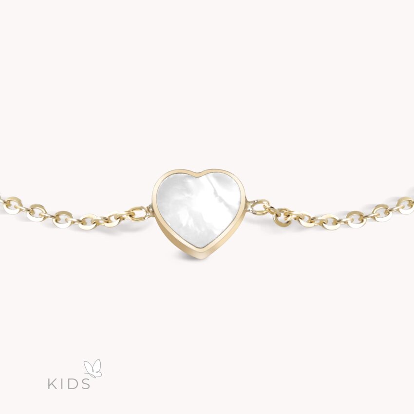 Zlatna narukvica Happy Heart