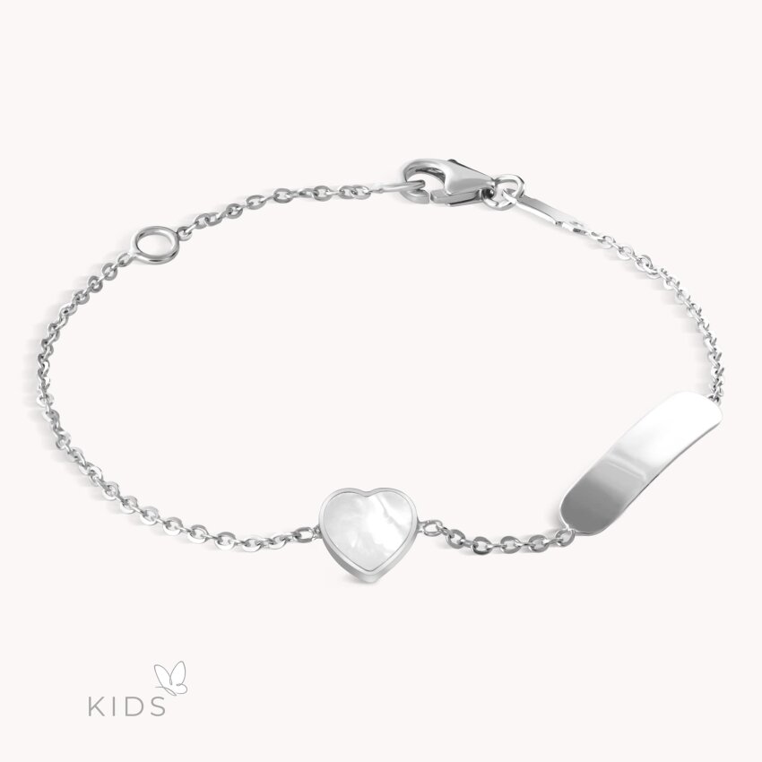 Zlatna narukvica Cute Heart