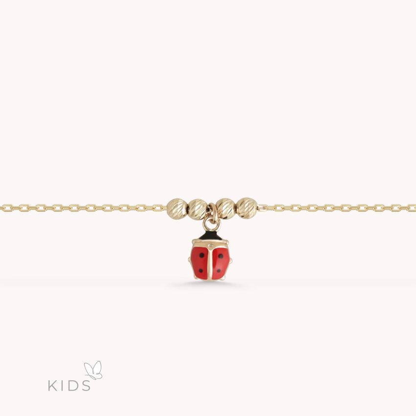 Zlatna narukvica Ladybug
