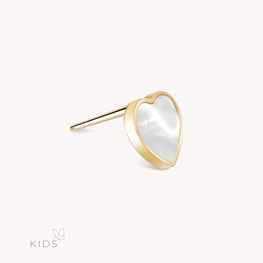 Zlatne naušnice Happy Heart