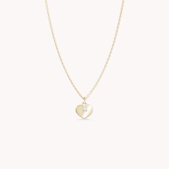 Zlatna ogrlica Heart