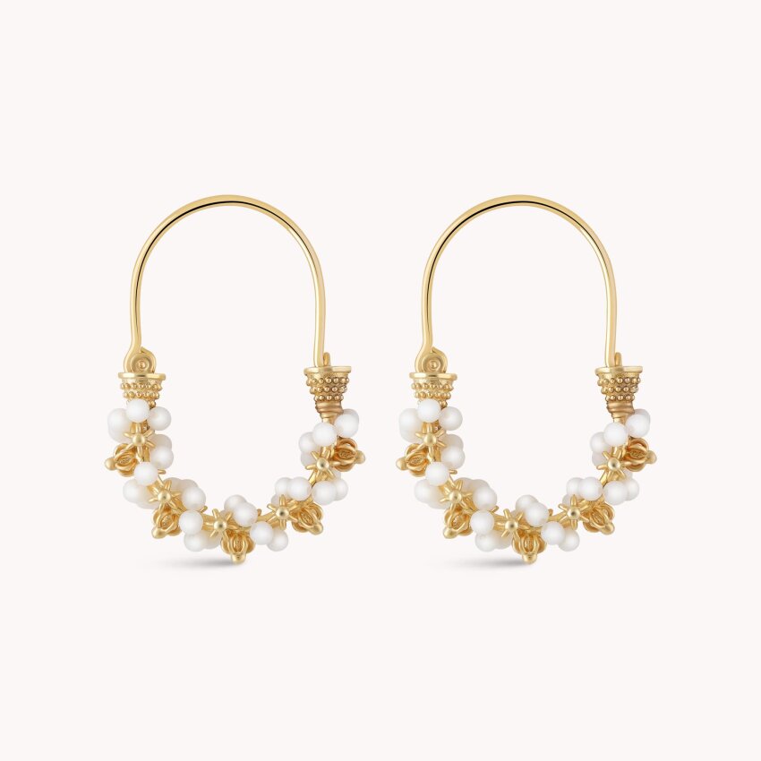 Srebrne naušnice Rećine Small