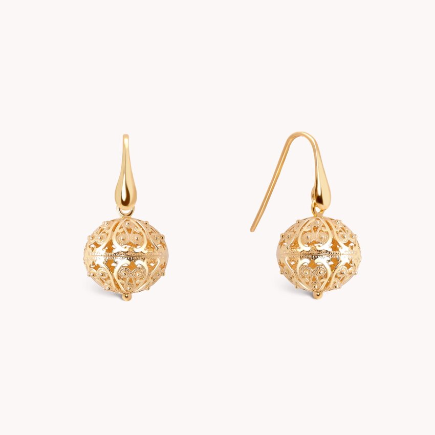 Zlatne naušnice Šibenski Botuni Medium