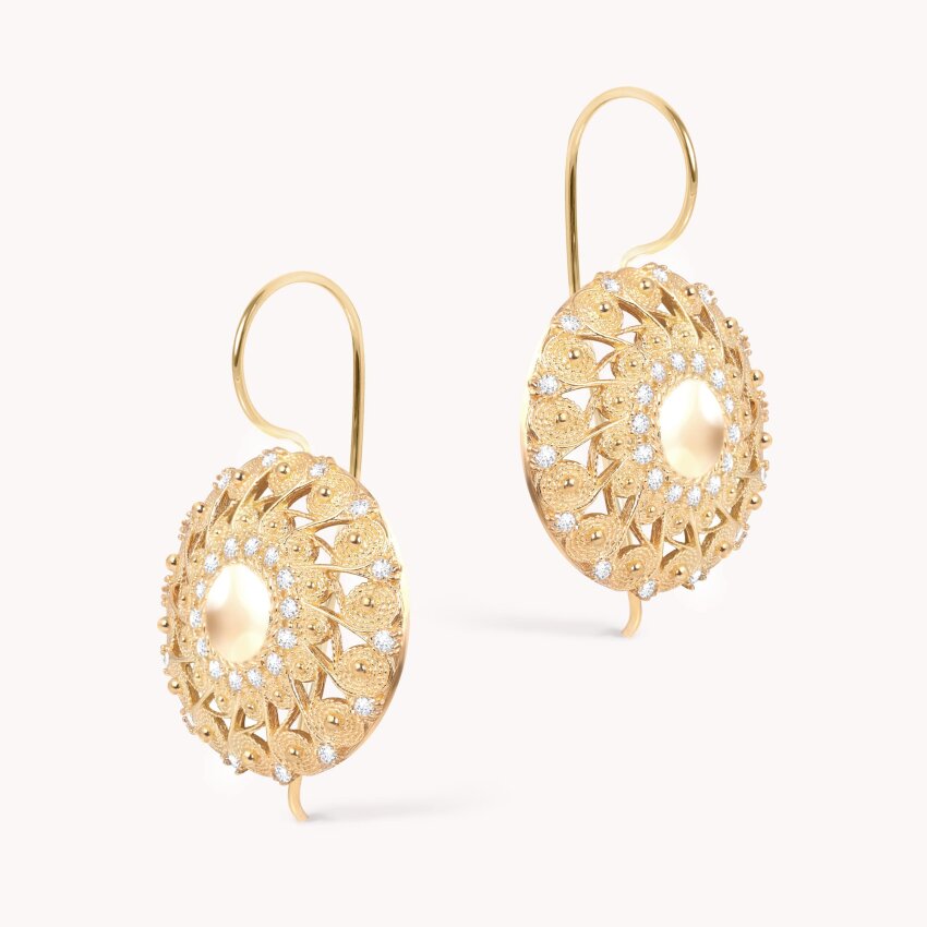 Zlatne naušnice Tradicijski Ukras