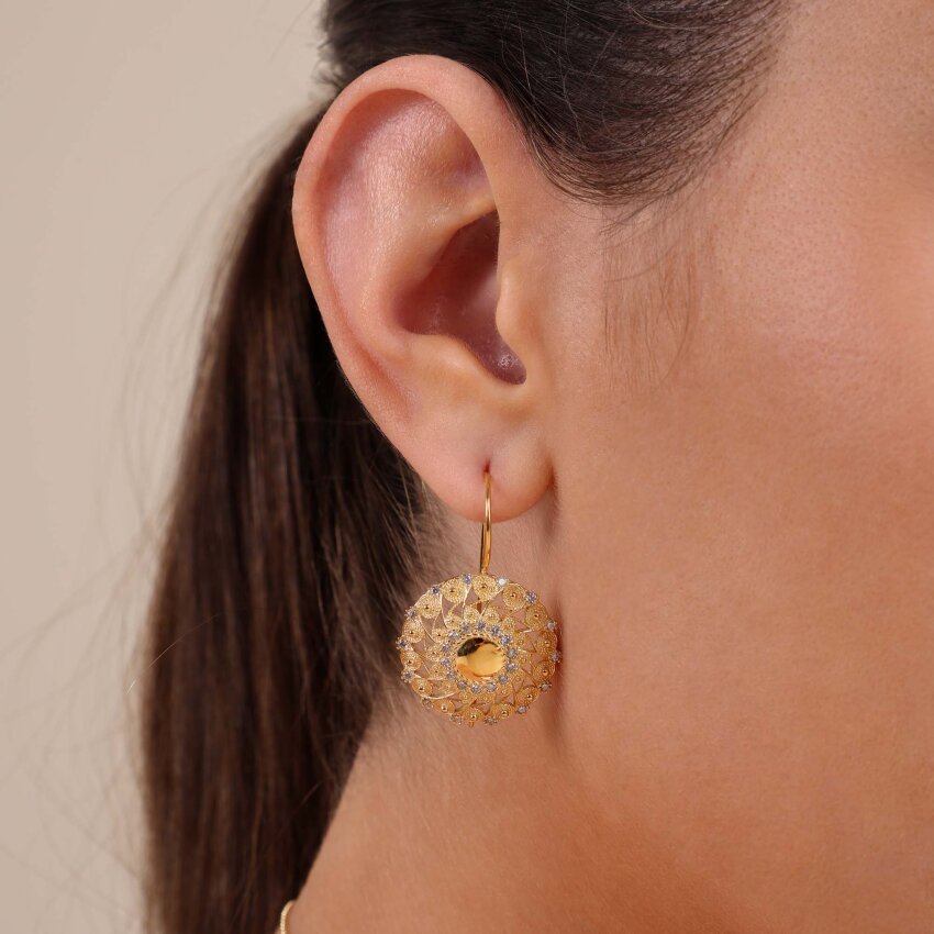 Zlatne naušnice Tradicijski Ukras