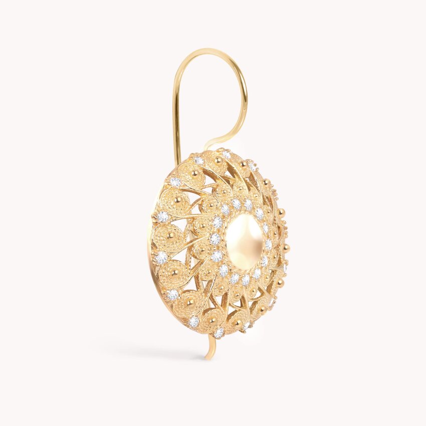 Zlatne naušnice Tradicijski Ukras