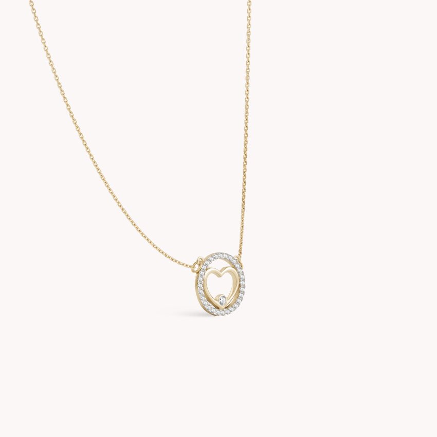 Zlatna ogrlica Circle of Love