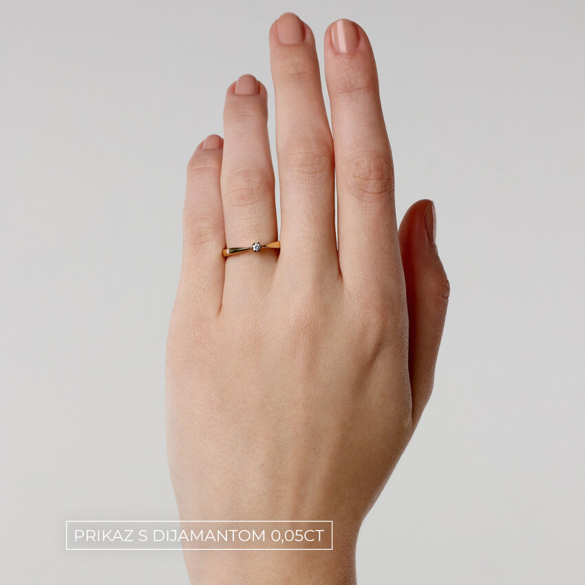Dijamantni prsten Prava ljubav B100