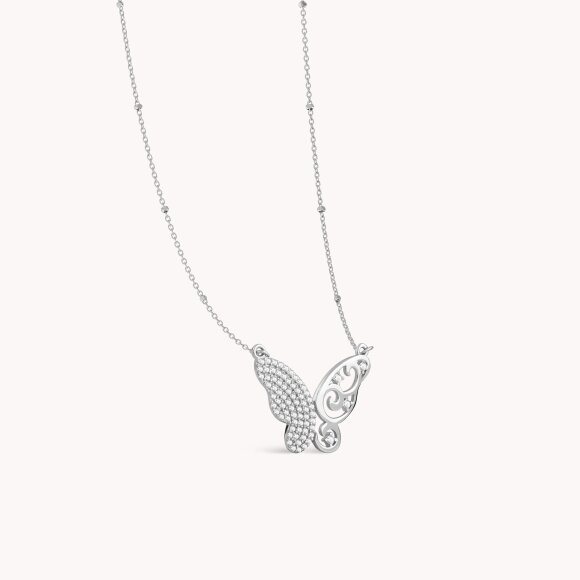 Zlatna ogrlica Dreamy Butterfly