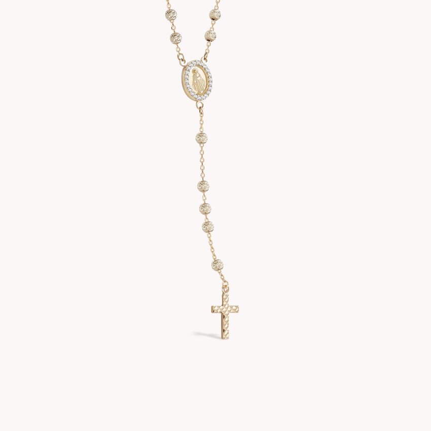 Zlatna ogrlica Holy Rosary