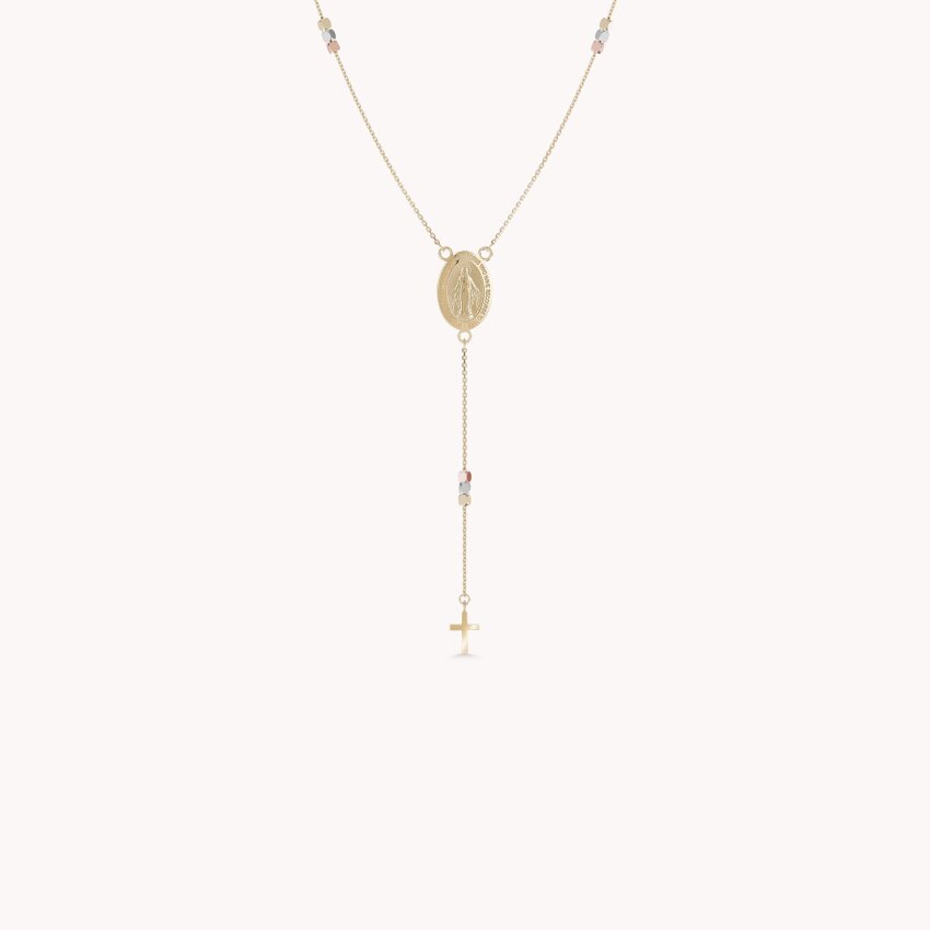 Zlatna ogrlica Holy Rosary