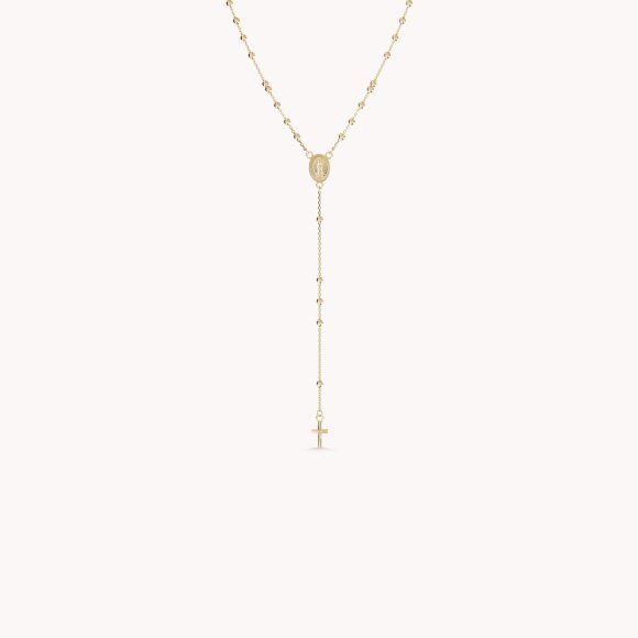 Zlatna ogrlica Holy Rosary