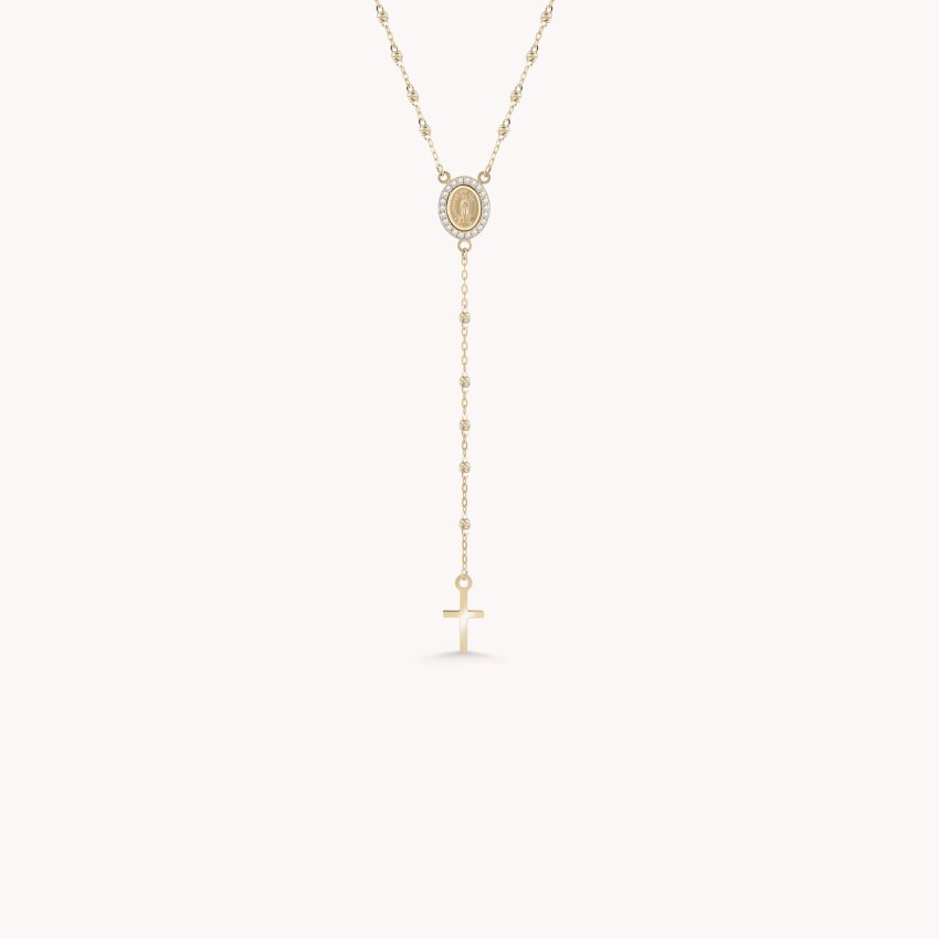 Zlatna ogrlica Holy Rosary