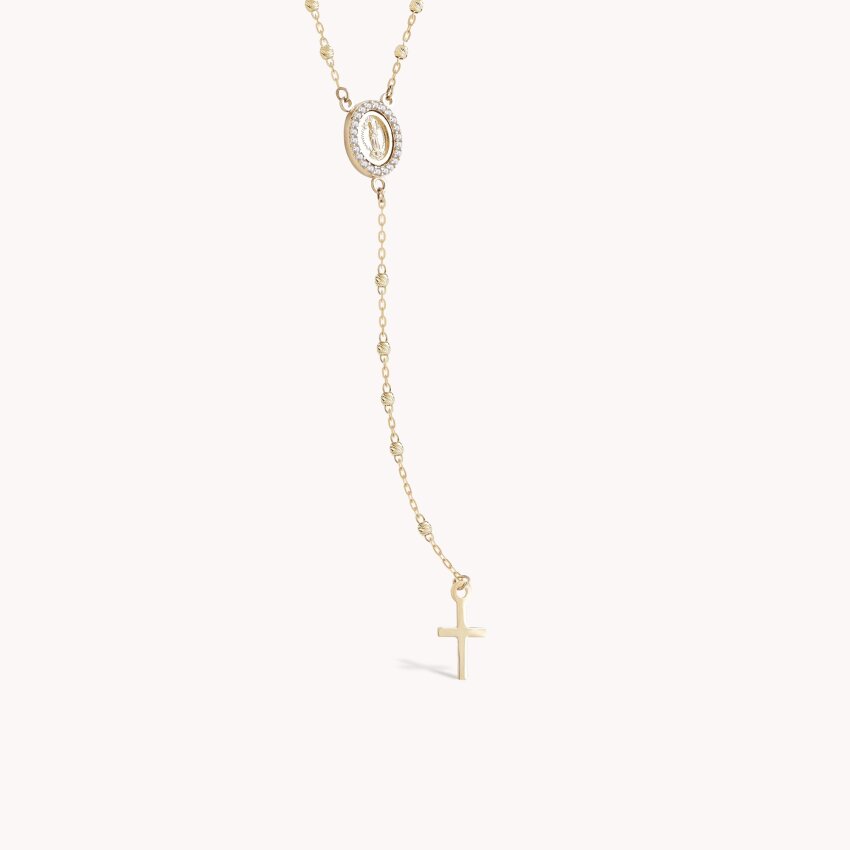 Zlatna ogrlica Holy Rosary