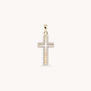Zlatni privjesak Cross