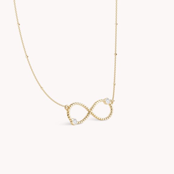 Zlatna ogrlica Infinity